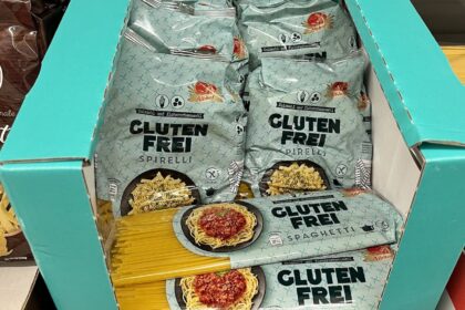 Gluten-free pasta from Netto