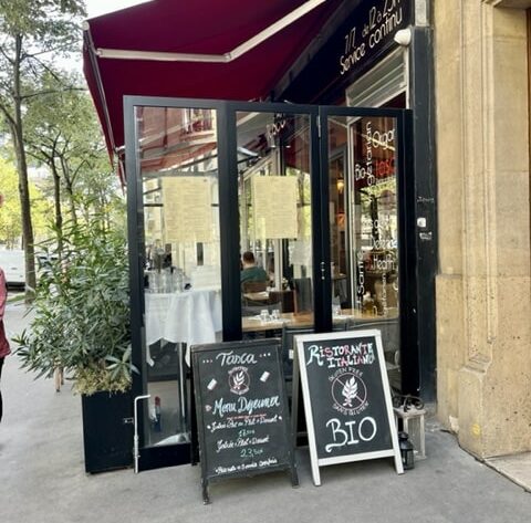 Tasca, das Restaurant um glutenfrei in Paris zu schlemmen.