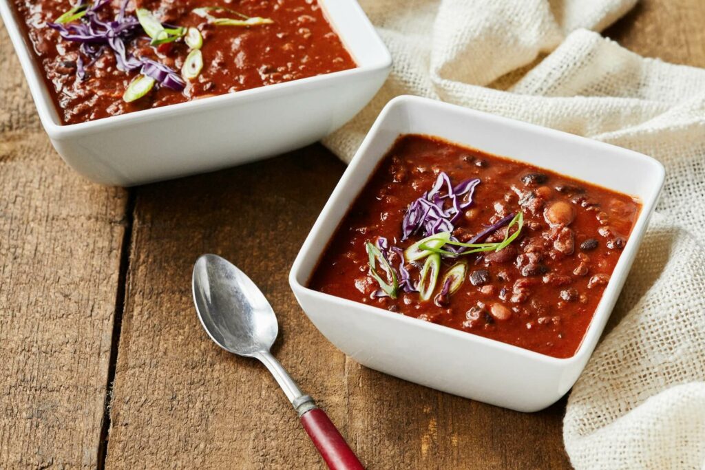 Rezept für glutenfreies Chili Sin Carne.