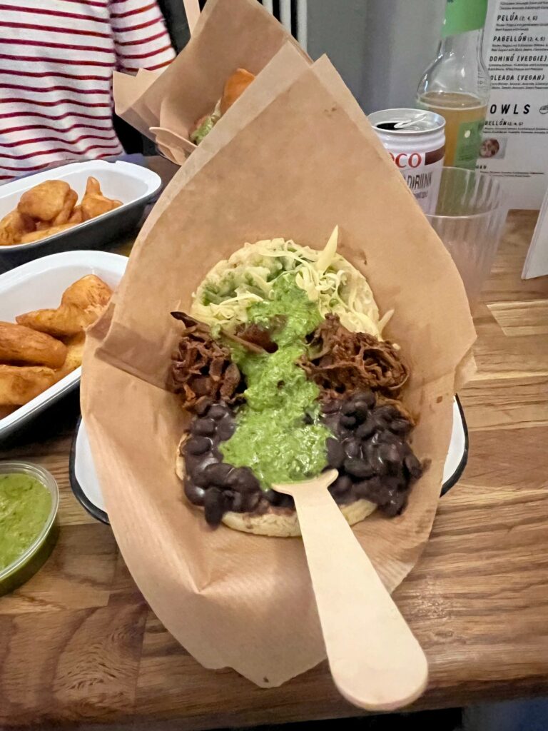 Glutenfreie Arepas bei Rubens' in Berlin Hain