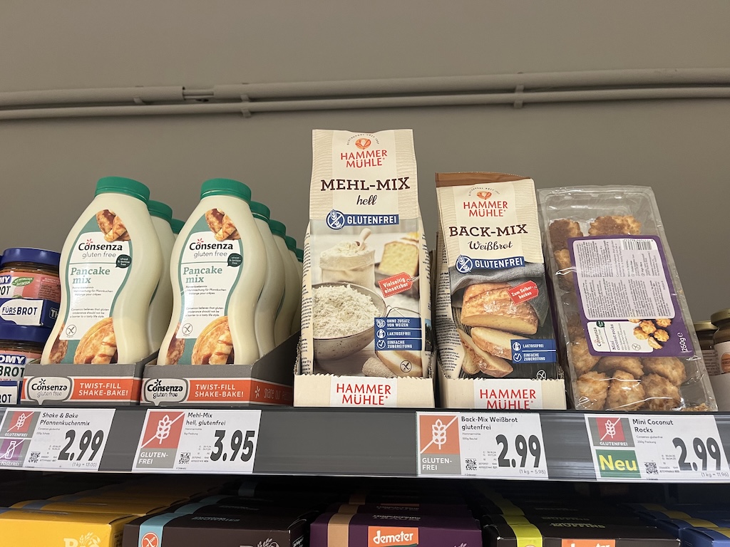 Glutenfrei bei Kaufland Pancakemix für 3,95 € kaufen.