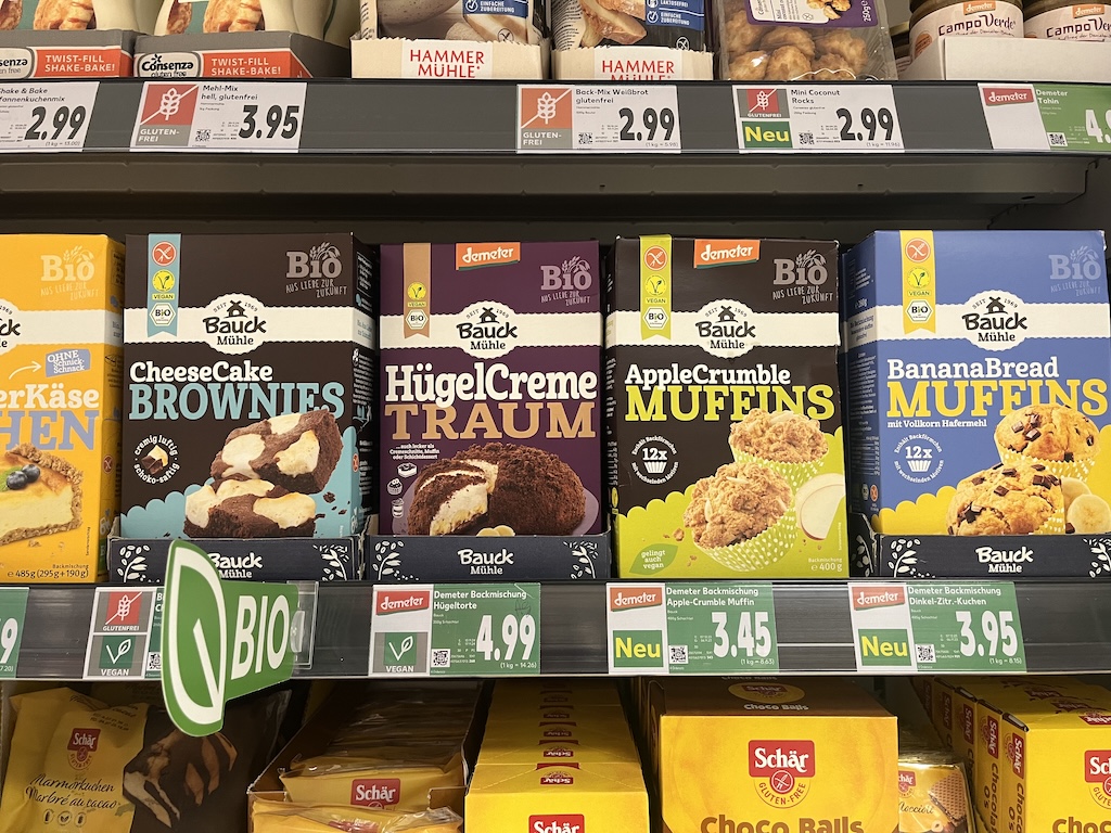 Glutenfrei bei Kaufland Kuchenbackmischungen von Bauck Mühle kaufen