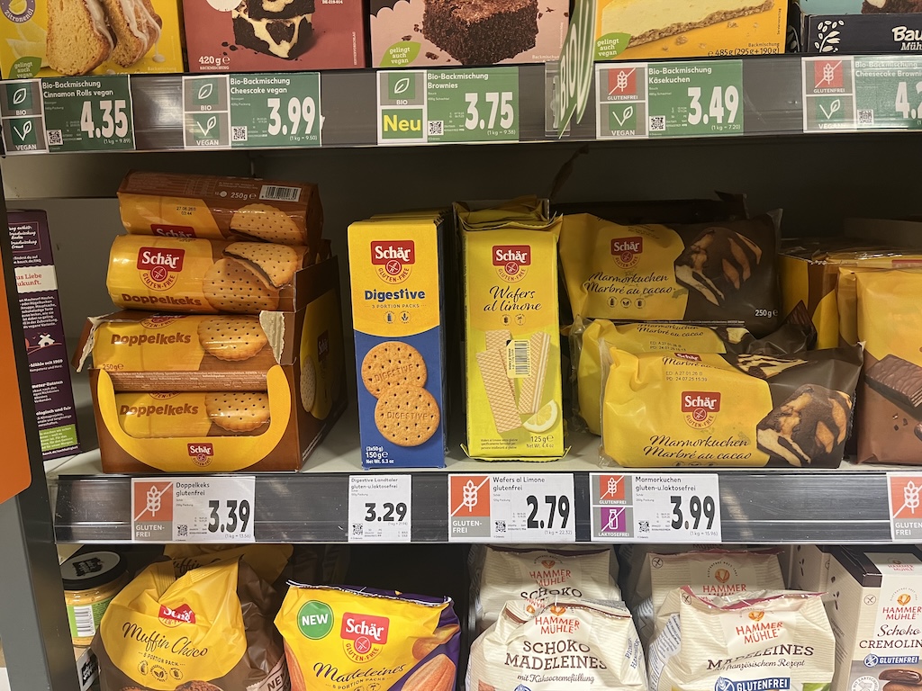 Schär Produkte in glutenfrei bei Kaufland: Kuchen und Kekse