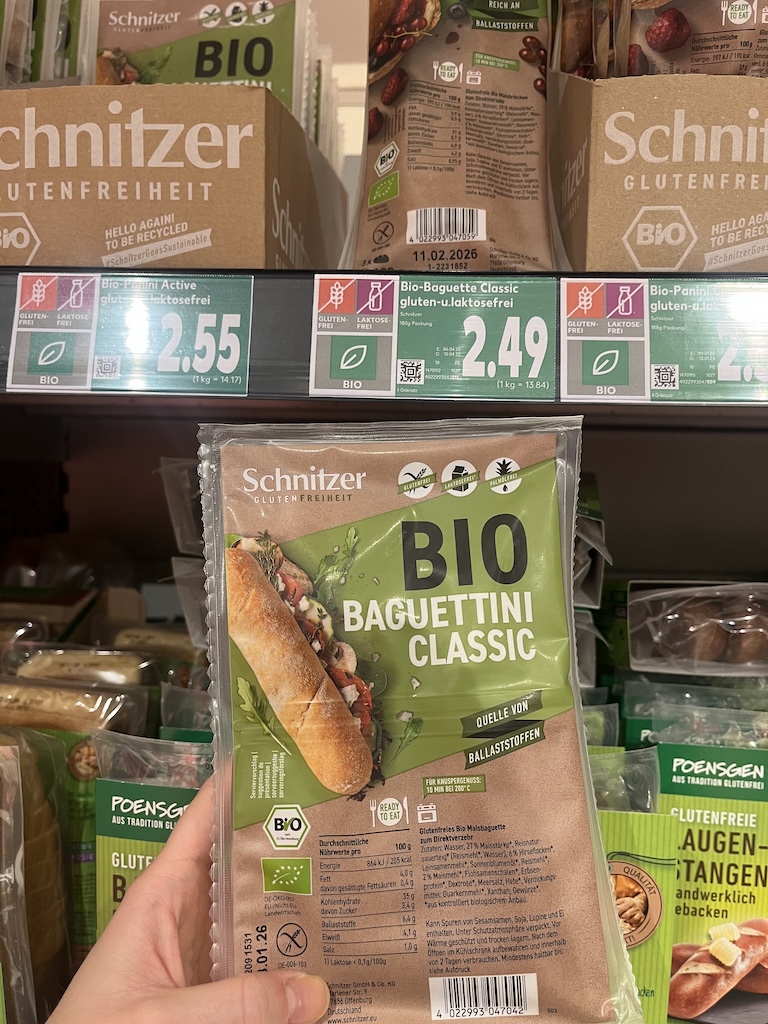 Glutenfrei bei Kaufland: Brötchen von Schnitzer