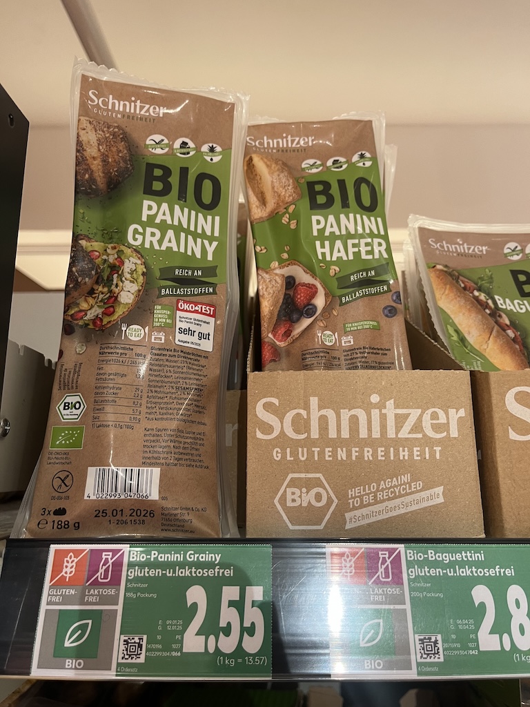 Glutenfrei bei Kaufland: Brötchen von Schnitzer
