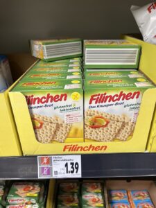 Glutenfrei bei Kaufland: Knäckebrot von Filinchen